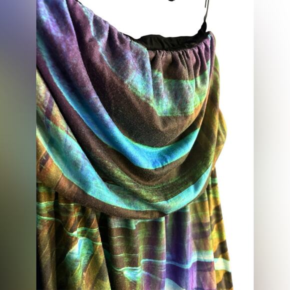 Express Colorful Strapless Dress size XS - Picture 3 of 5